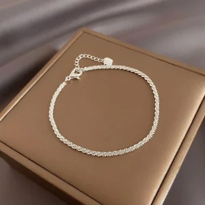 sparkling light luxury bracelet for women