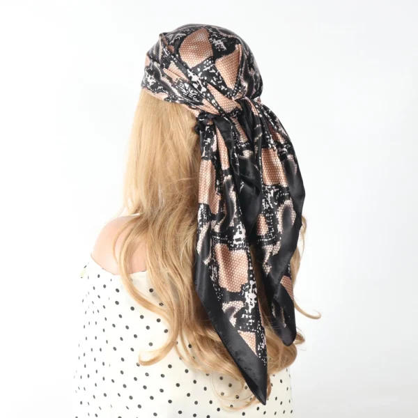 silk hair scarf