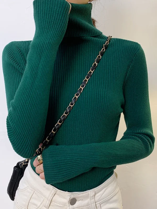 cozy turtleneck sweater for women