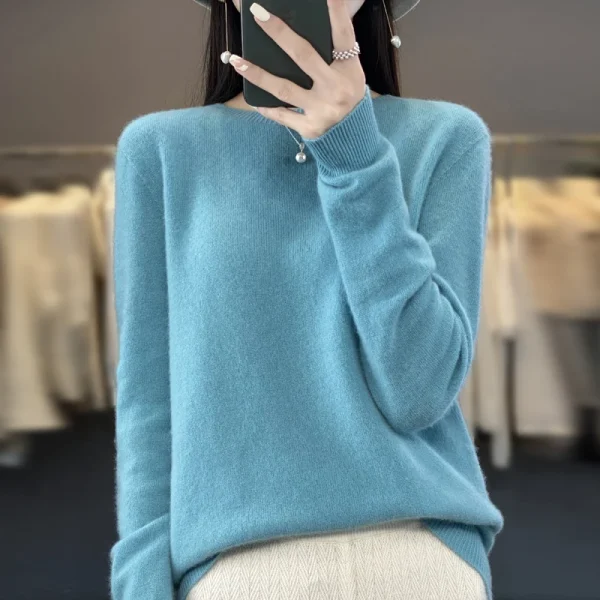 premium 100% merino wool sweater