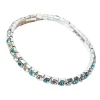luxury rhinestone inlaid bracelet for women