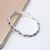 luxury rhinestone inlaid bracelet for women