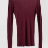 slim fit long sleeve t shirt