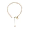 honey peach pendant bracelet