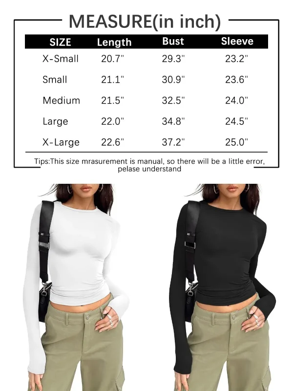 y2k style cropped long sleeve t shirt