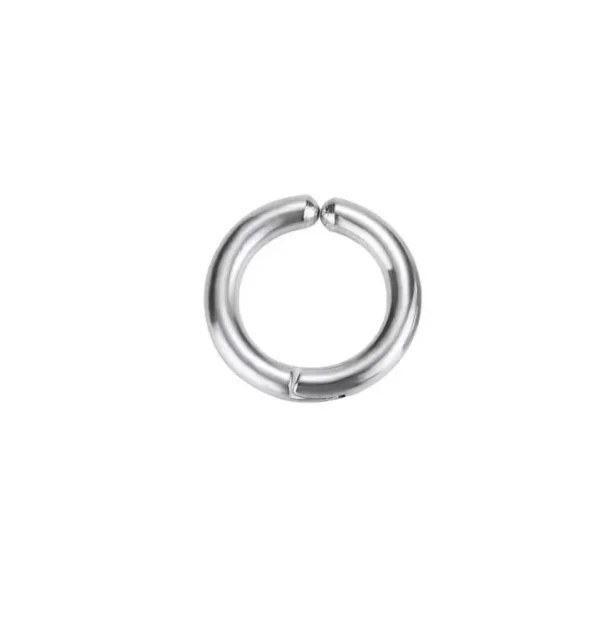 stainless steel small hoop earrings