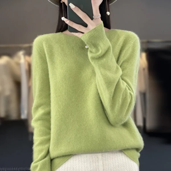 premium 100% merino wool sweater